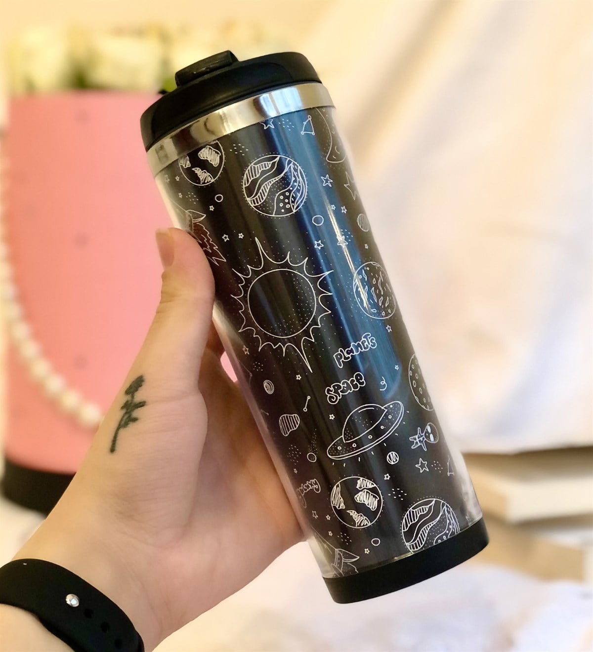 Planets Space Tasarımlı 400 Ml Mug BardakGiftmodaGmmg100077	