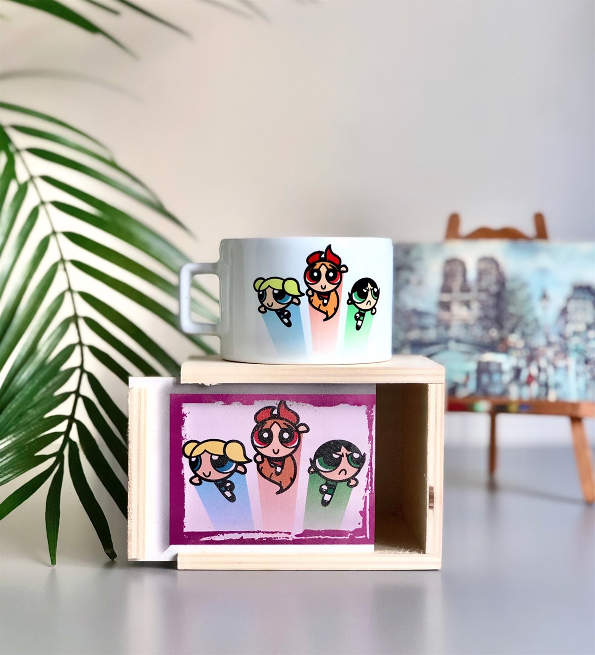 Powerpuff Girls Tasarımlı Kutulu KupaGiftmodaPowerpuff-Girls-Kutulu-Kupa