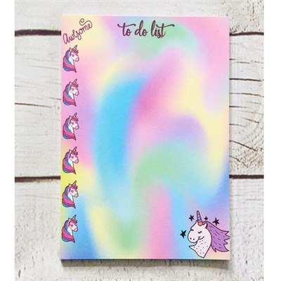 Rengarenk Unicorn To Do List
