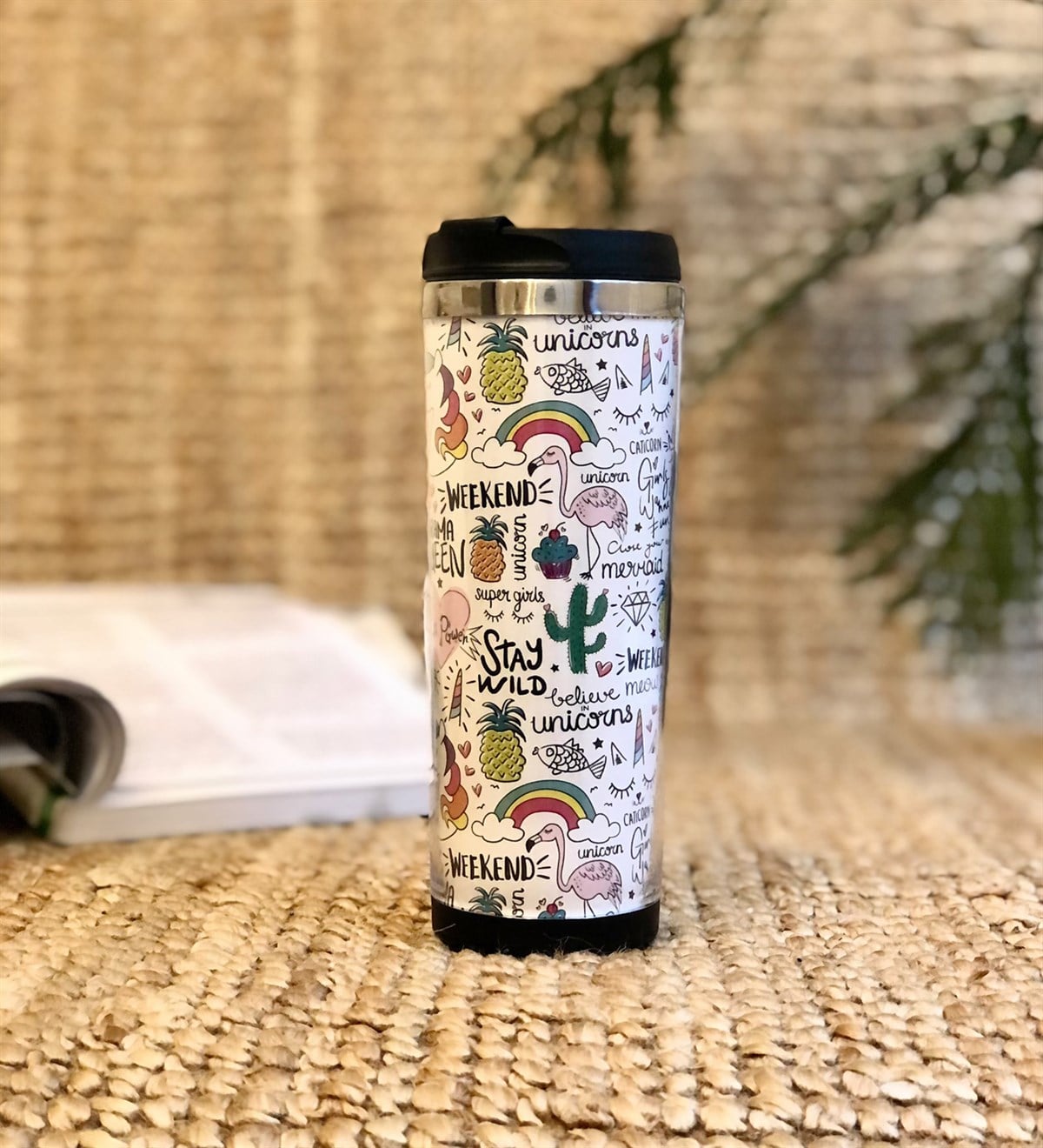 Renkli Tasarımlı 400 Ml Mug BardakGiftmodaGmmg100040	
