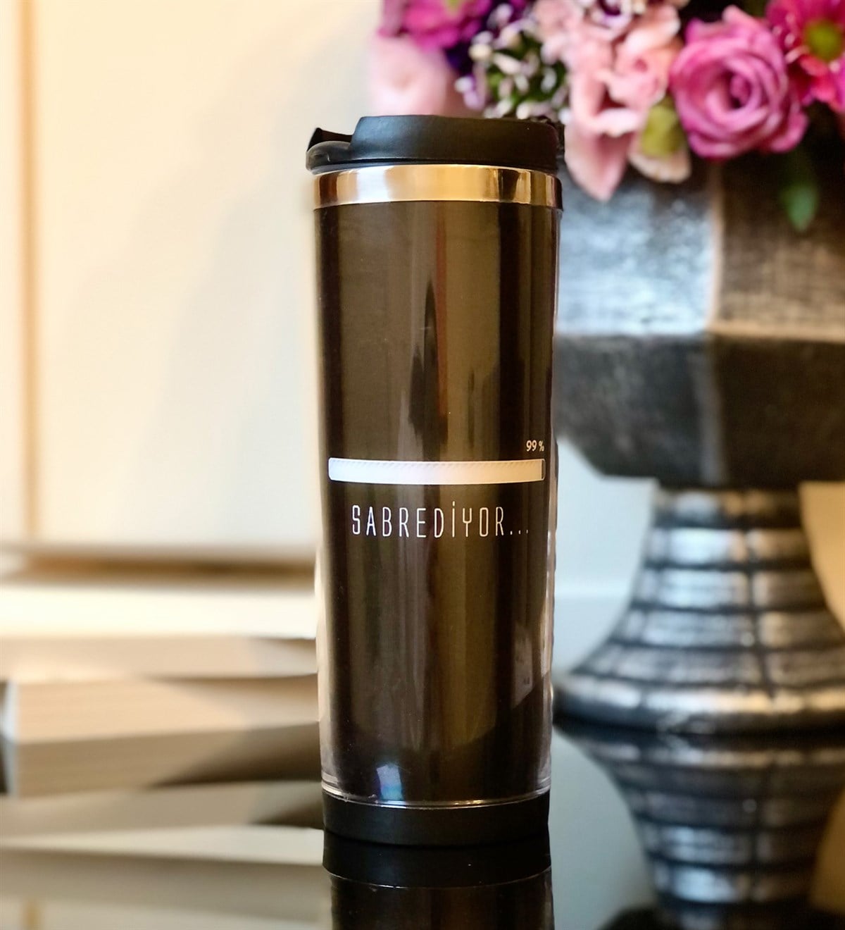 Sabrediyor Tasarımlı 400 Ml Mug BardakGiftmodaGmmg100078	