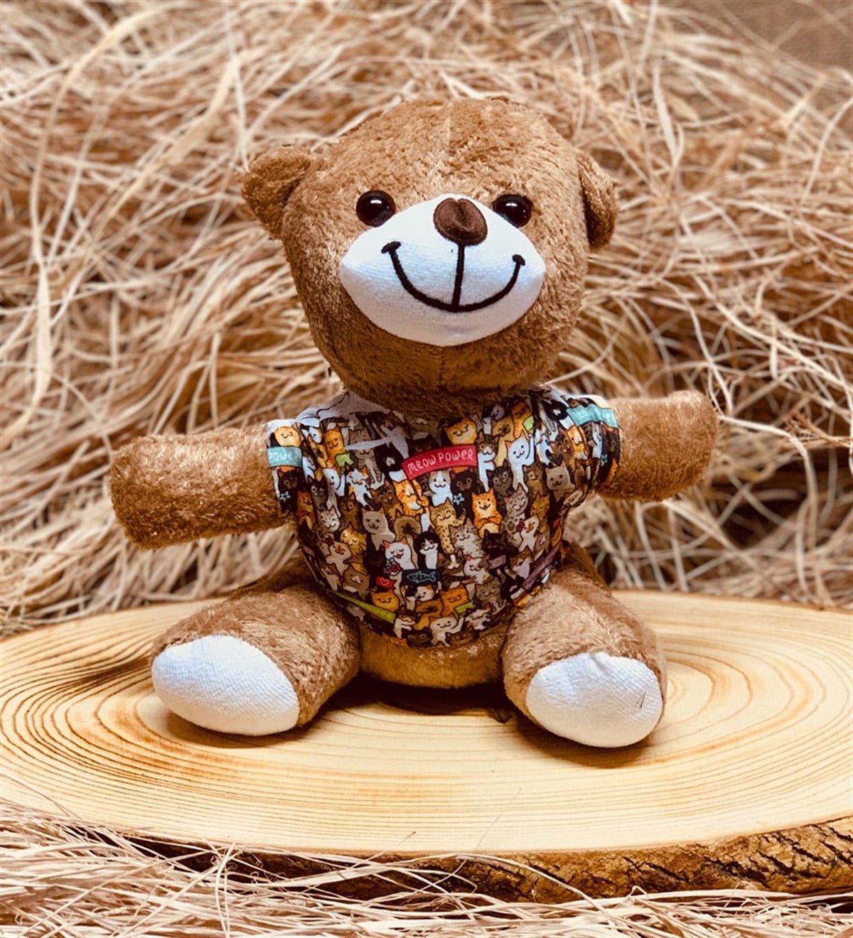 Şans Getiren Kedi Tasarımlı Peluş AyıcıkGiftmodaşans-kedi-peluş