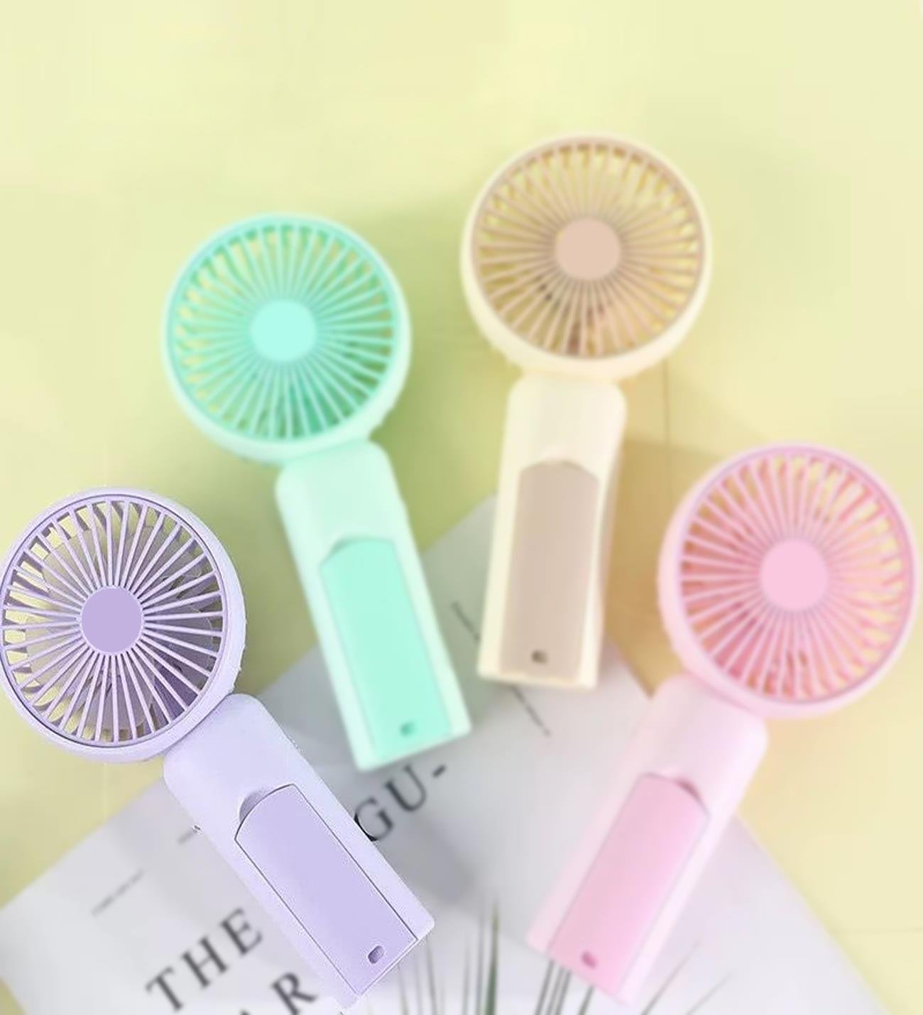 LP808 Tek Kademeli Renkli Mini Şarjlı El FanıgiftmodaLP808