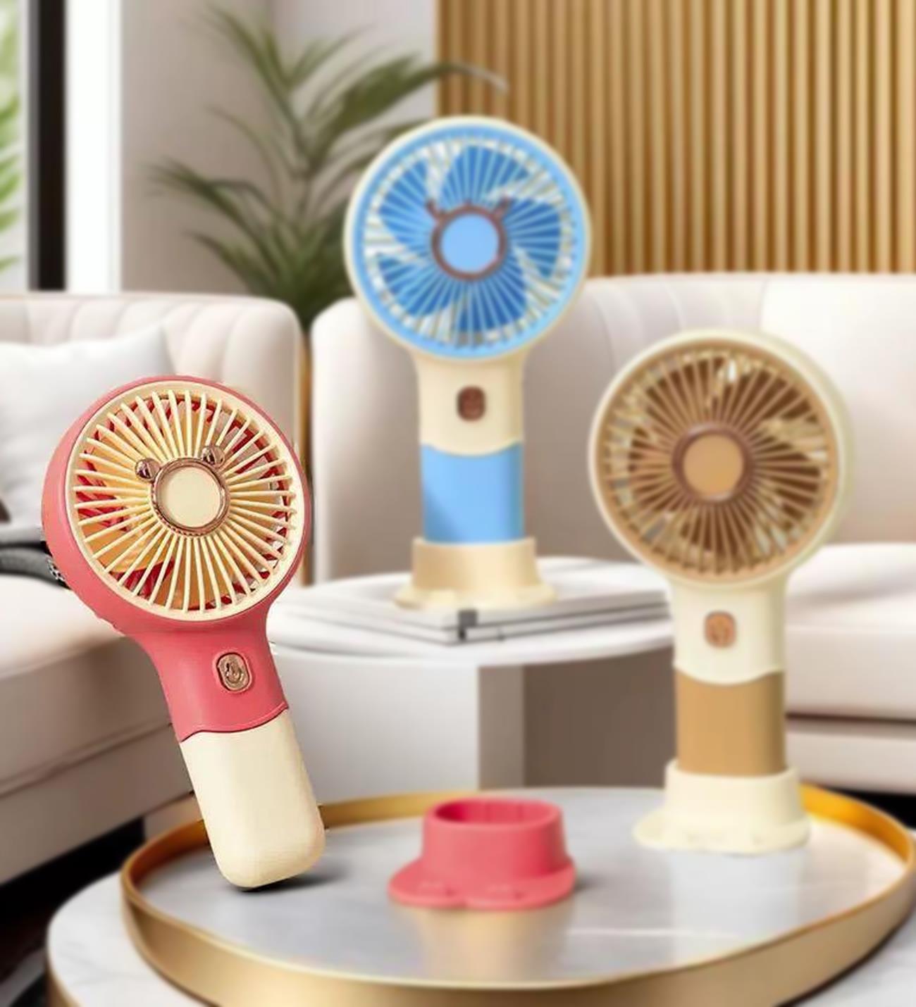 3 Kademeli Taşınabilir Şarjlı El FanıgiftmodaLP528