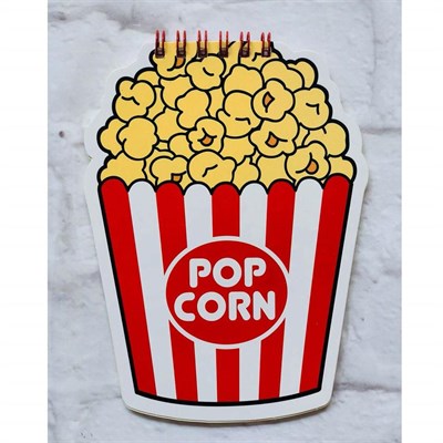 Şekilli Defter Popcorn
