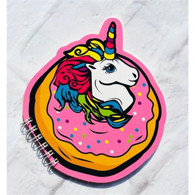 Şekilli Defter Unicorn Donut