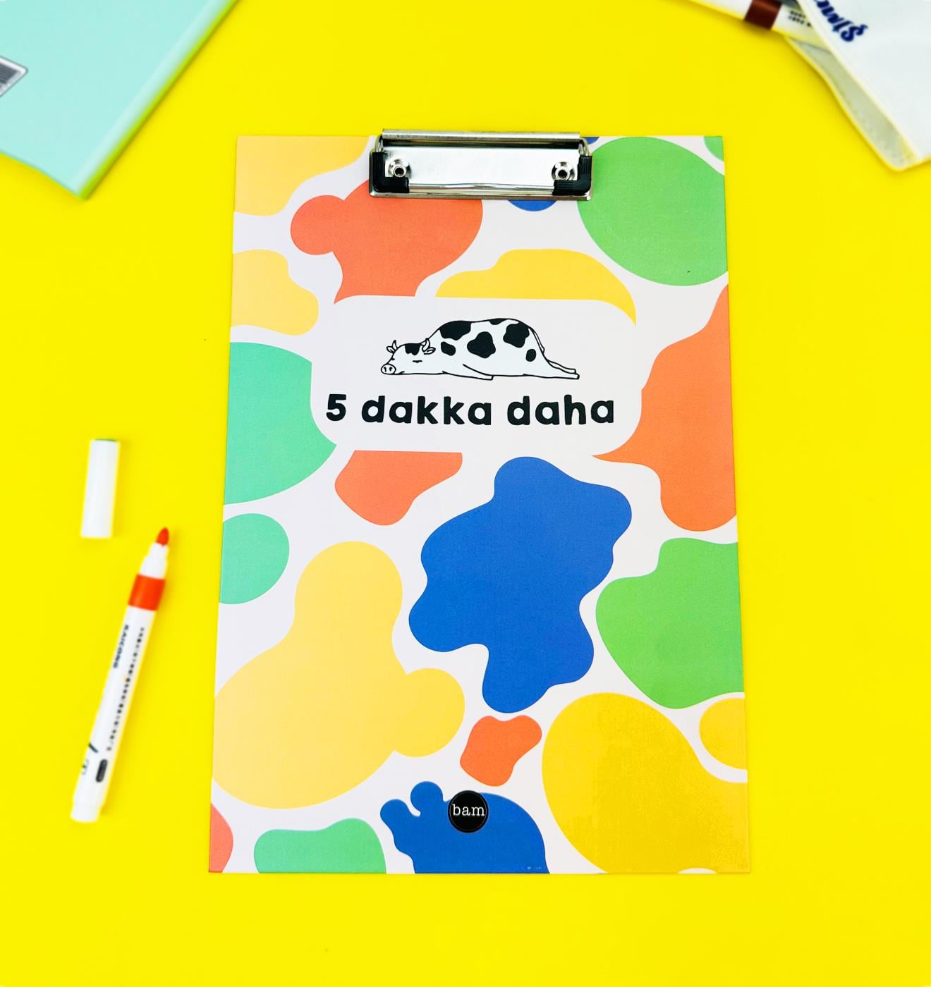 İnek 5 Dakka Daha Tasarımlı SekreterlikgiftmodaBAM-1128