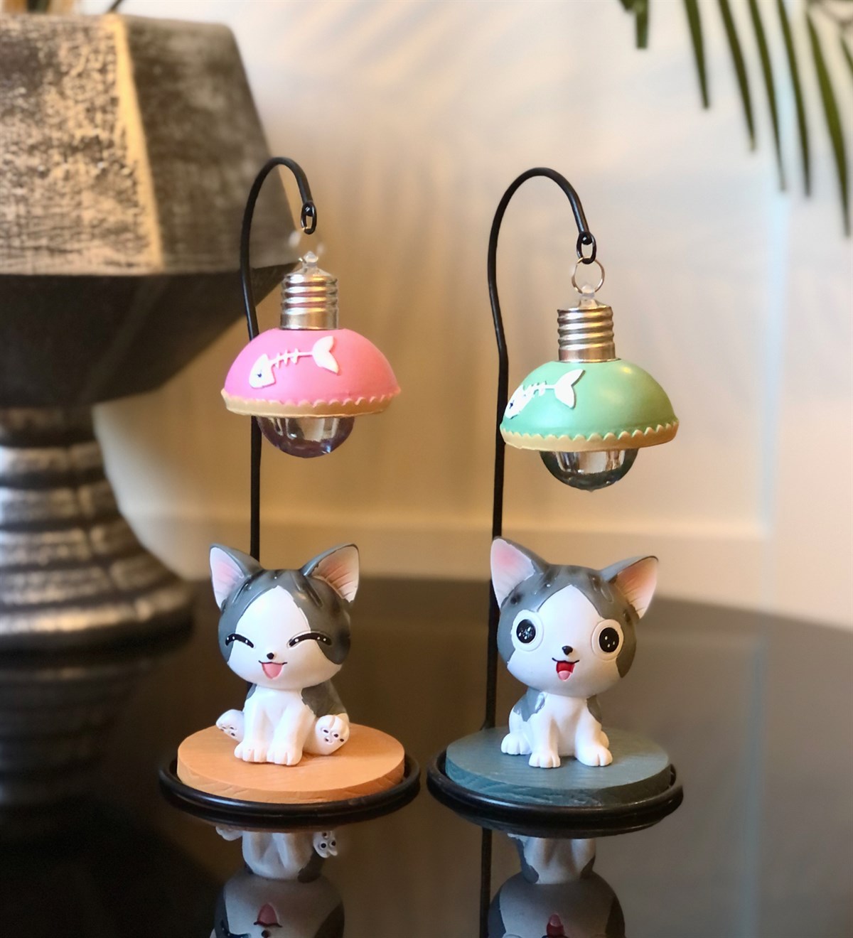 Sevimli Kedi Işıklı Masa LambasıGiftmodaGM-4087