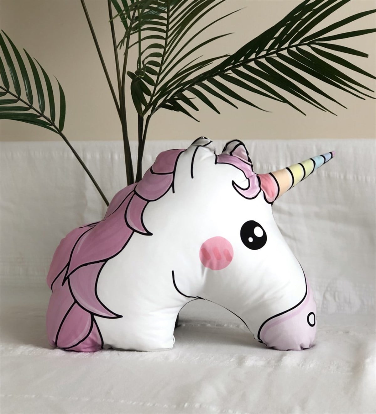 Sevimli Unicorn Tasarımlı YastıkGift modagm-010002