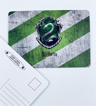 Slytherin Tasarım Kartpostal
