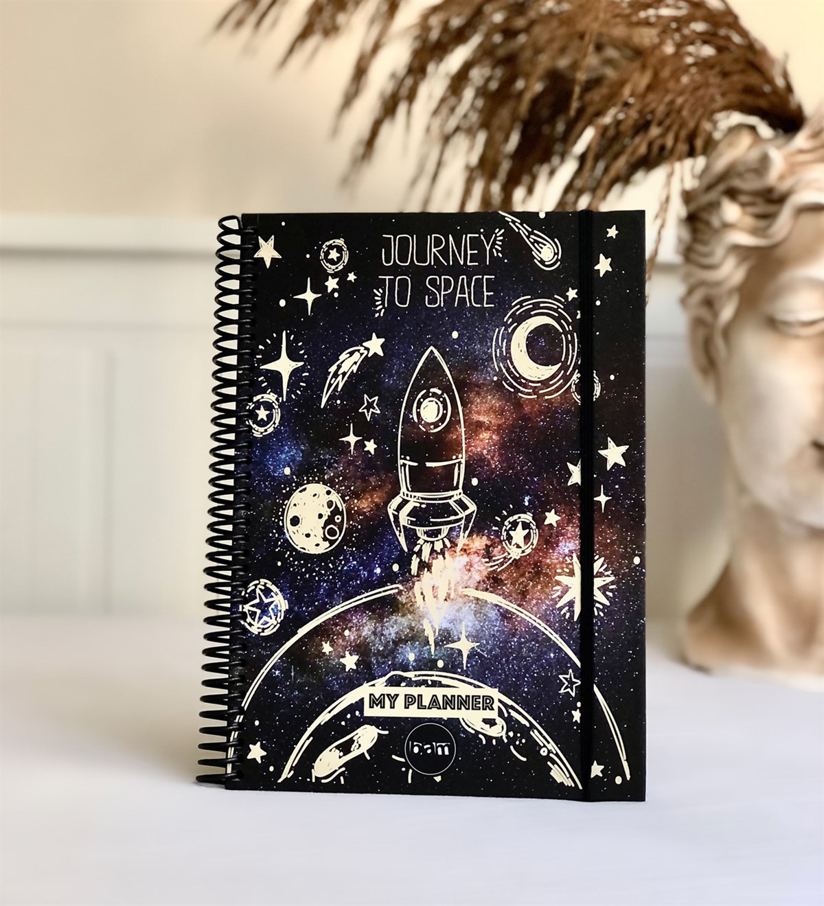 Space Roket Tarihsiz Haftalık PlanlayıcıGiftmodaGmp-006