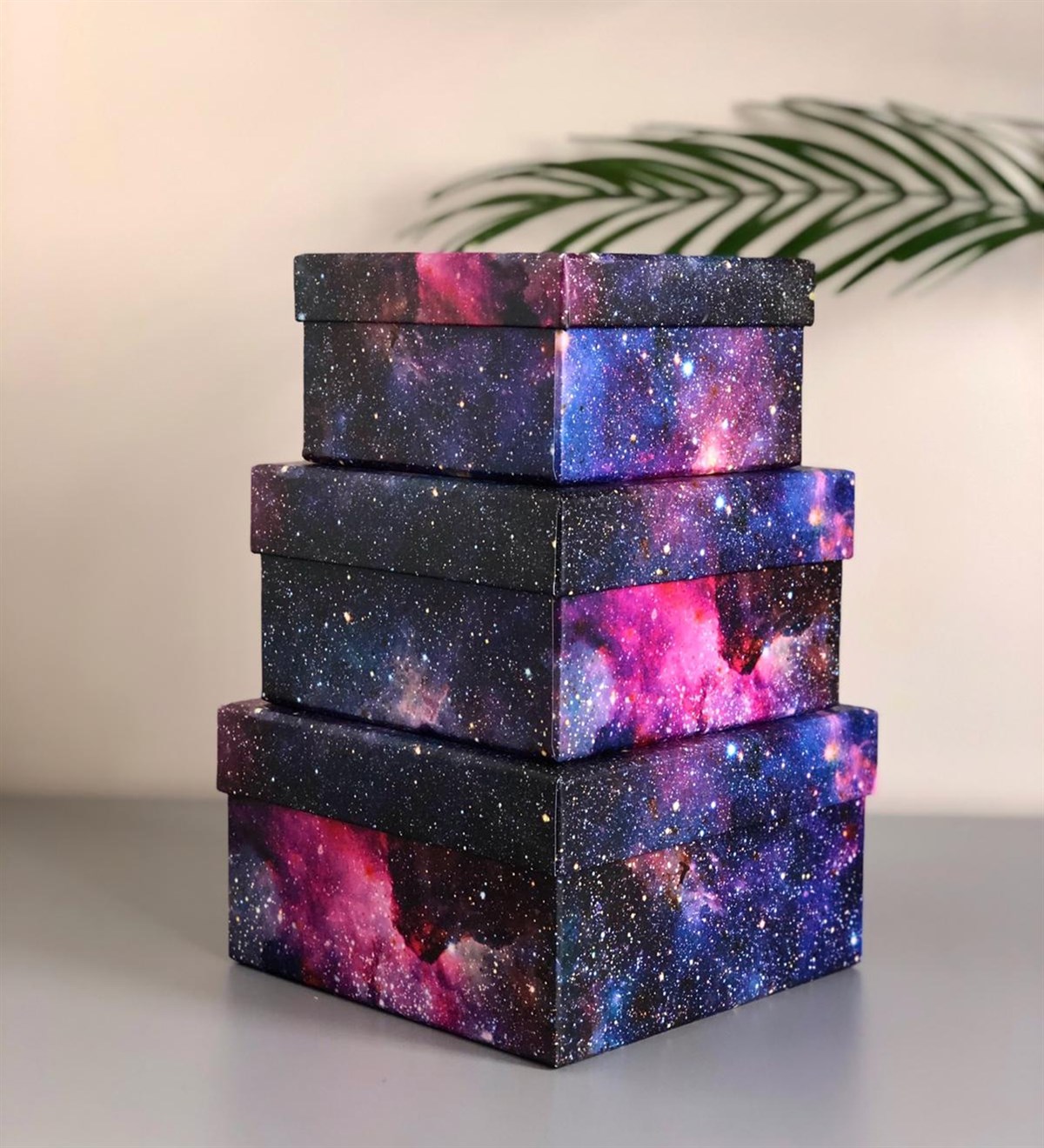 Space Tasarımlı 3'lü KupaGiftmodaSpace-Kutu
