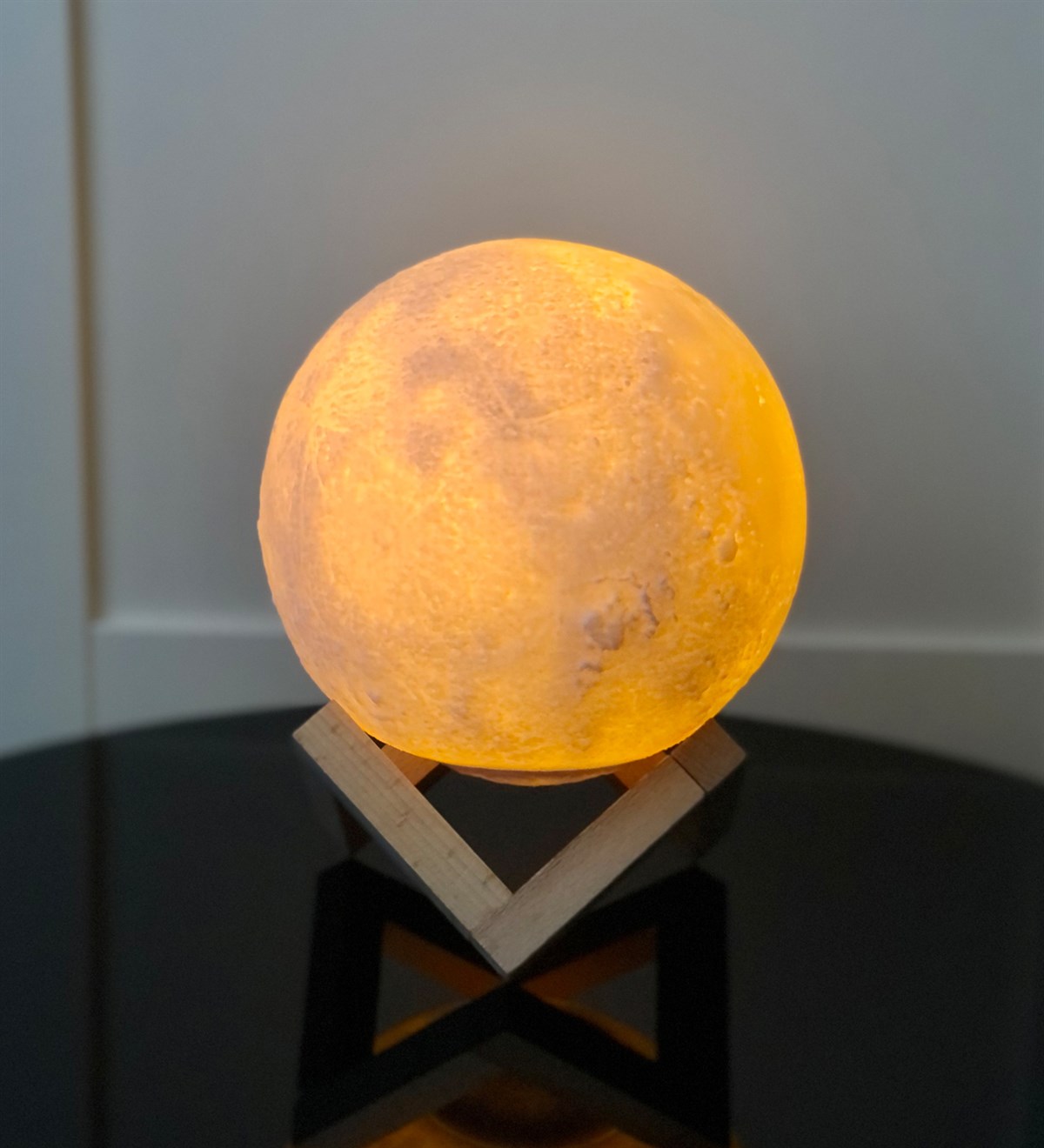 Standlı 3D Moon LambaGiftmodagm--1313