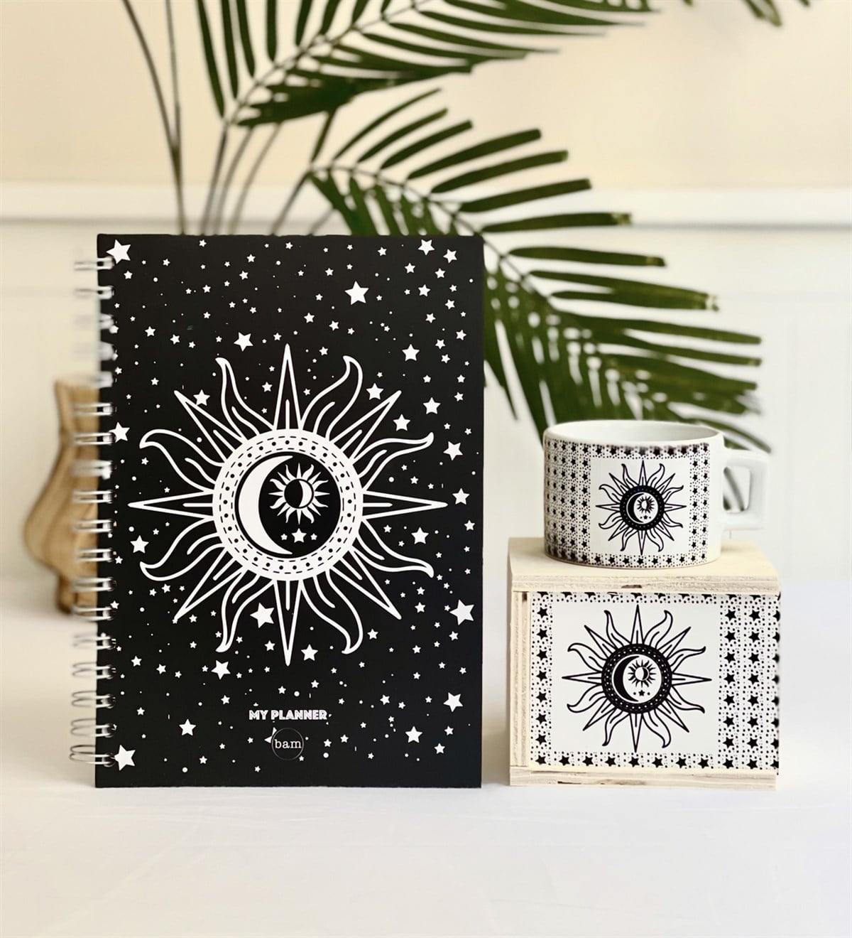 Tarot Tasarımlı Konuşan Ajanda Ve Kutulu Kupa Hediye SetiGiftmodaGmhs100390