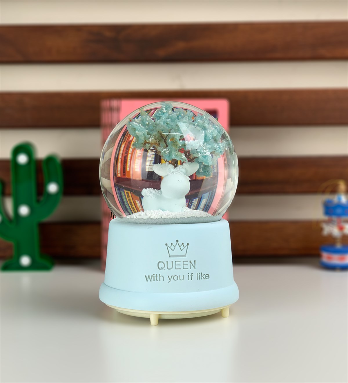 Tavşan Figürlü Kar KüresiGiftmodaGM-2077