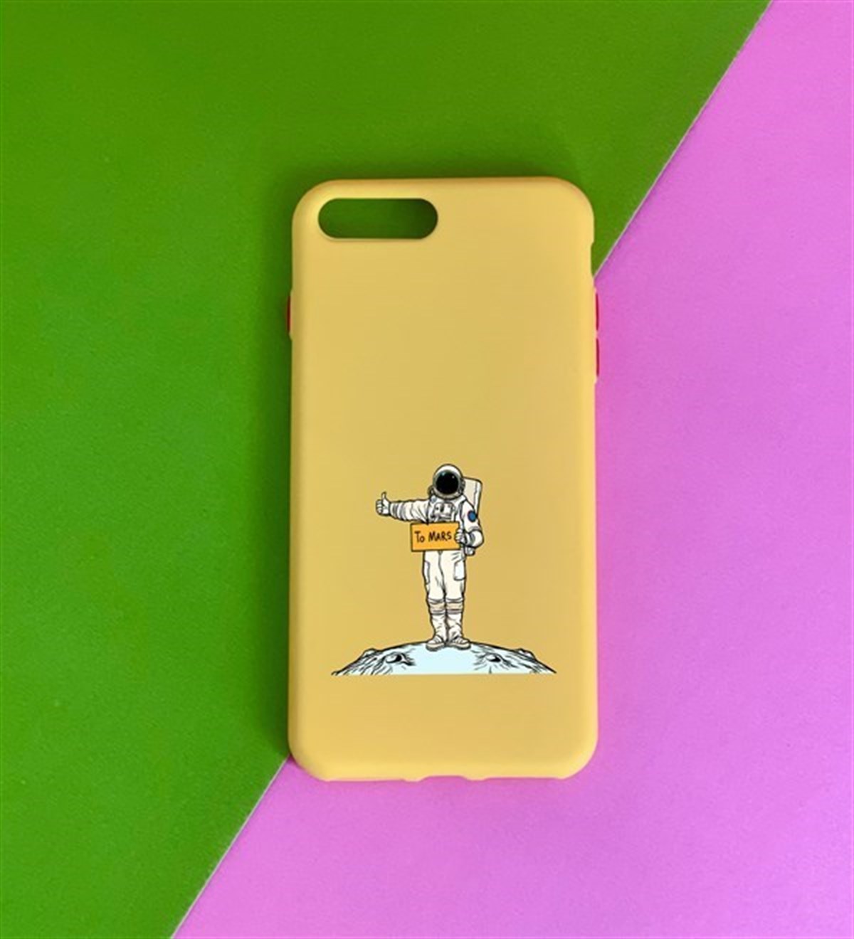 To Mars Tasarımlı iPhone 8 Plus Kılıf giftmodaGmklf100061