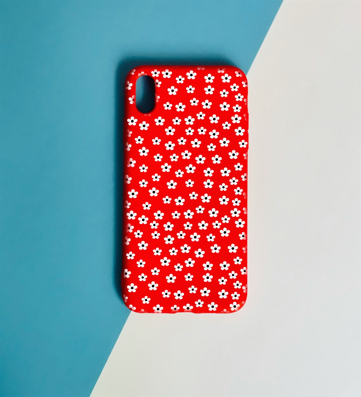 Papatya Tasarımlı iPhone X KılıfgiftmodaGmklf100072