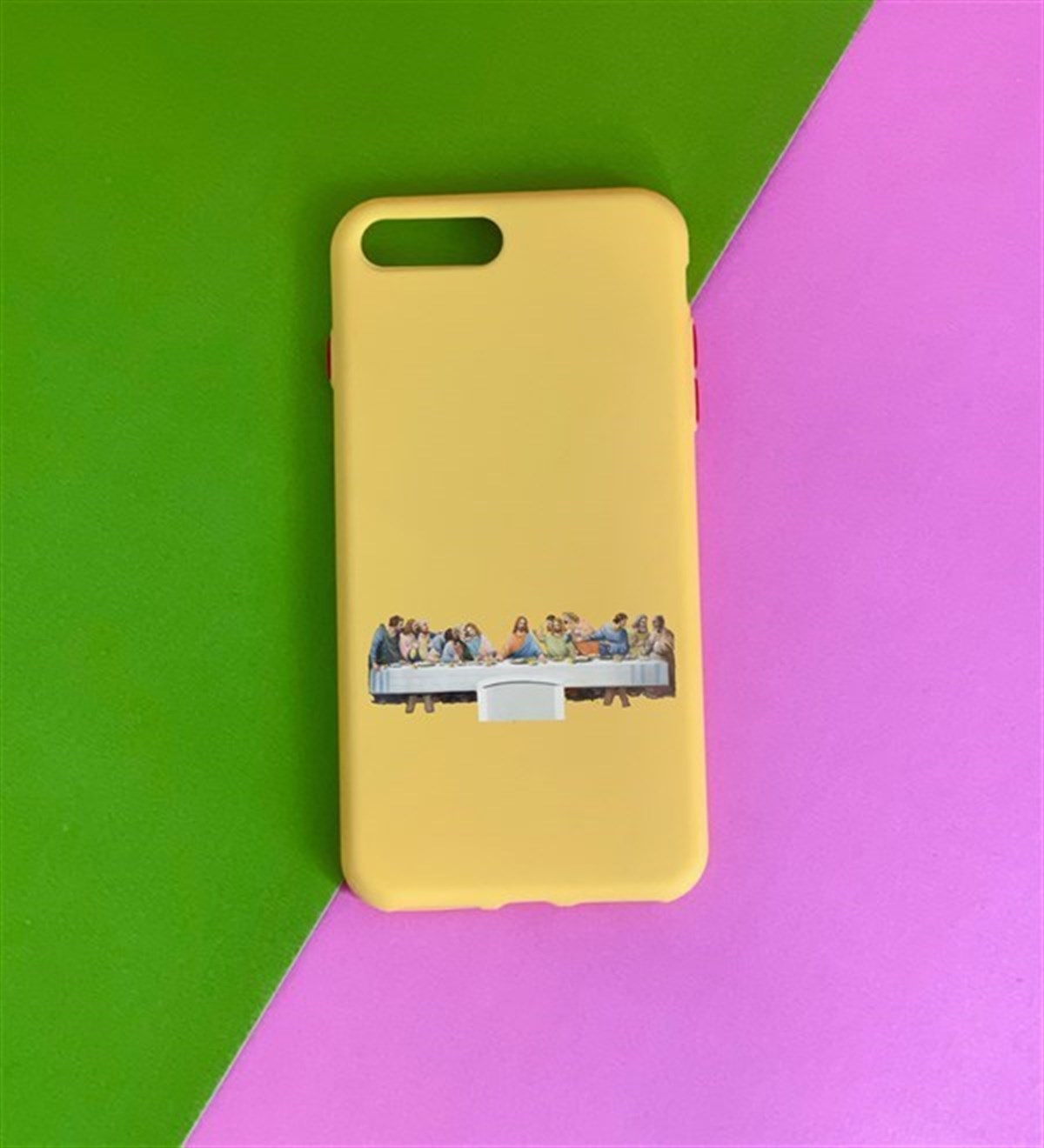 Son Akşam Yemeği Tasarımlı iPhone 8 Plus Kılıf giftmodaGmklf100063