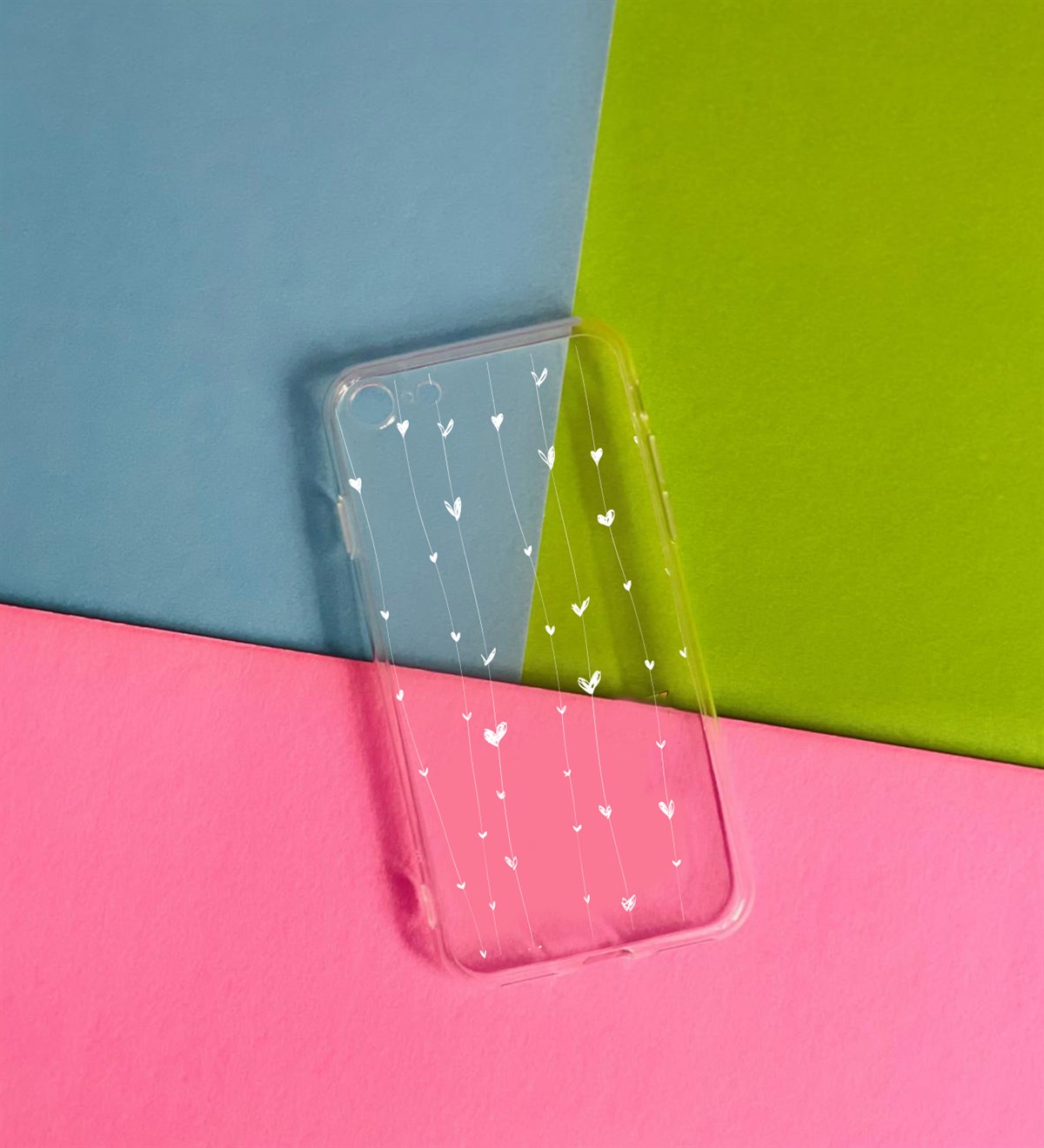 Kalp Tasarımlı iPhone 7 KılıfgiftmodaGmklf100029