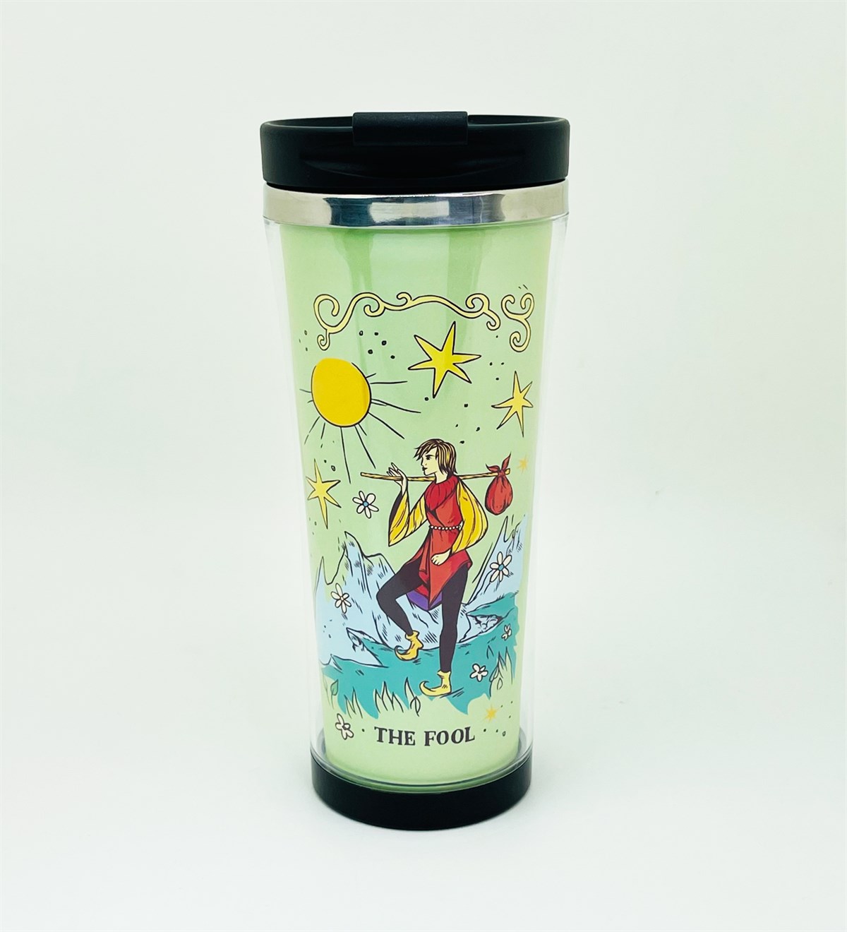 The Fool Tasarımlı 400 Ml Termos Mug Bardak giftmodaGmmg100150