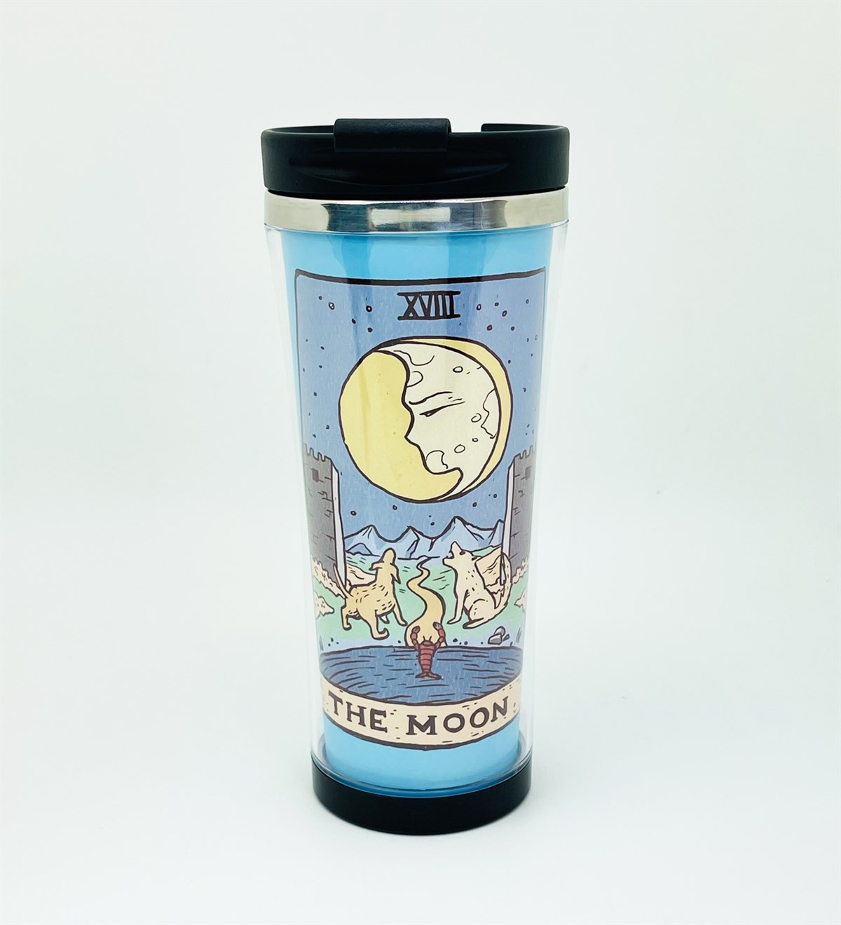 The Moon XVIII Tasarımlı 400 Ml Termos Mug Bardak giftmodaGmmg100151