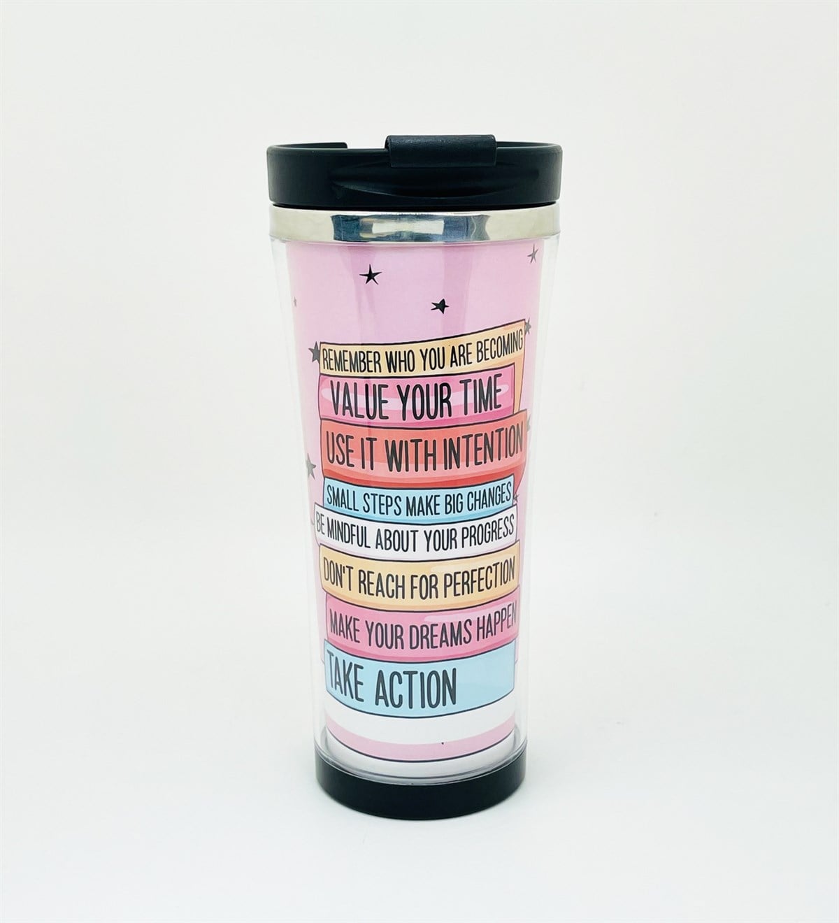 Kitap Motto Tasarımlı 400 Ml Kağıt TermosgiftmodaGmmg100119