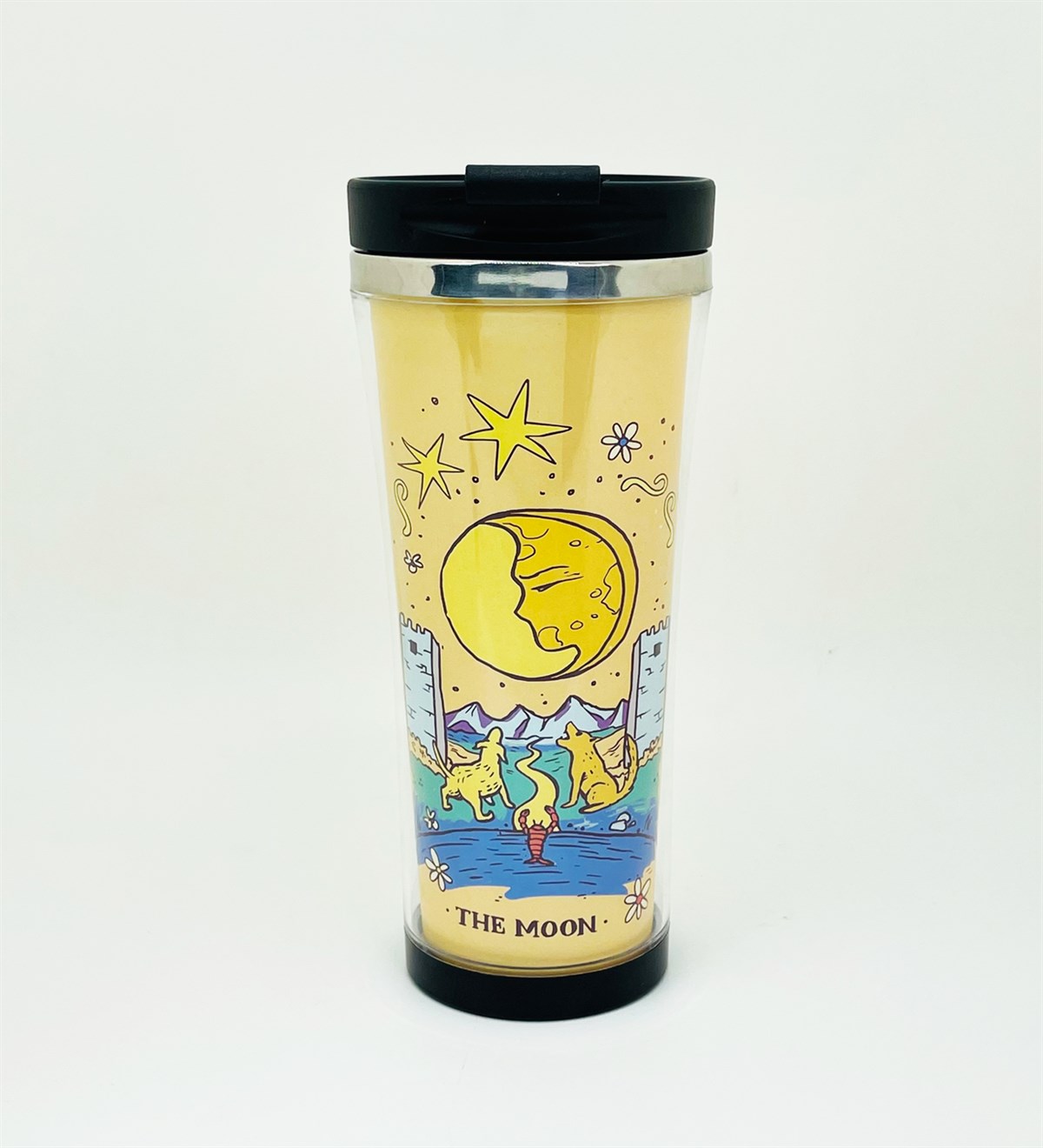 The Moon Tasarımlı 400 Ml Termos Mug Bardak giftmodaGmmg100152