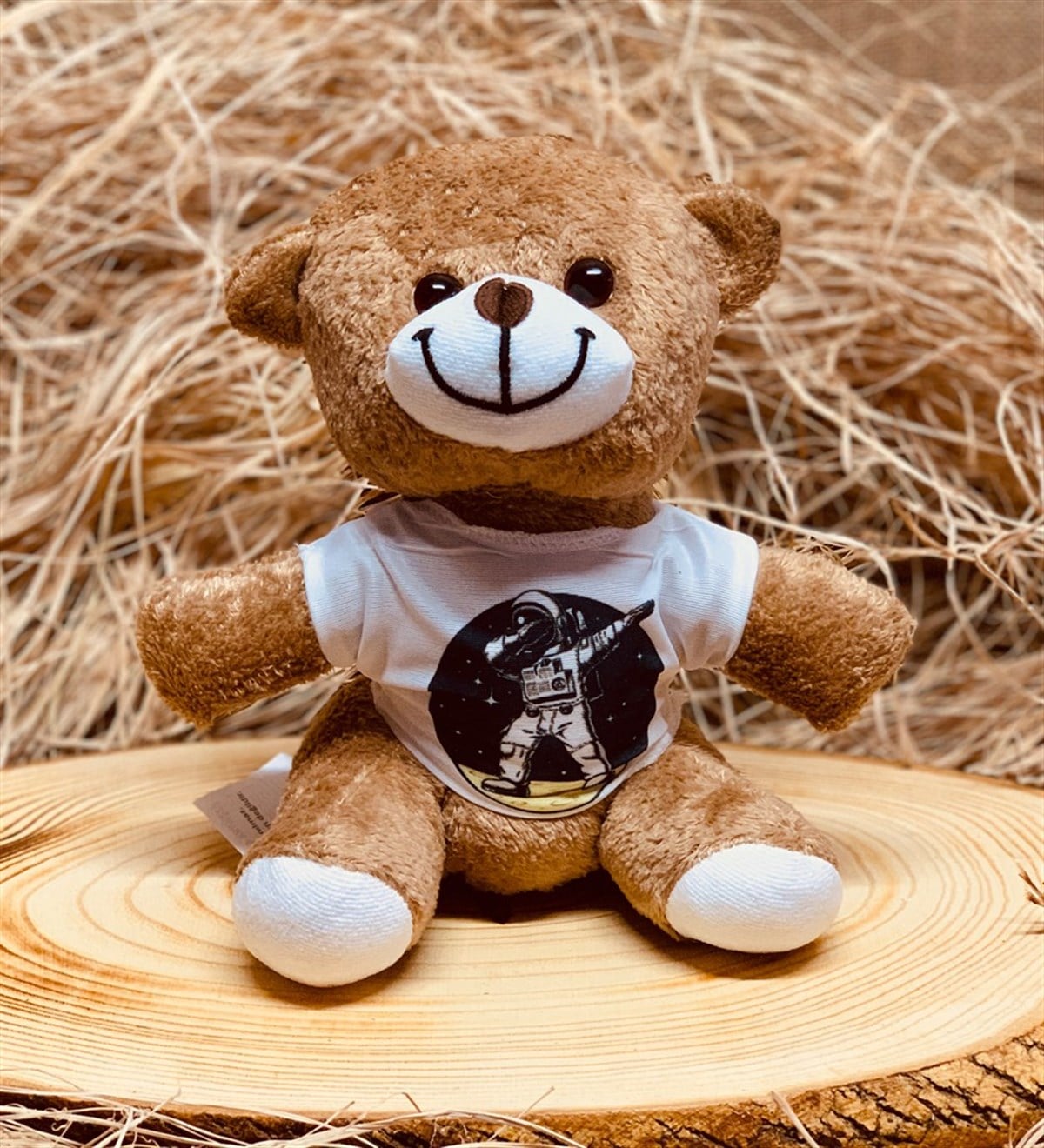The Dab Hareketi Yapan Astronot Tasarımlı Peluş AyıcıkGiftmodathedab-pelus