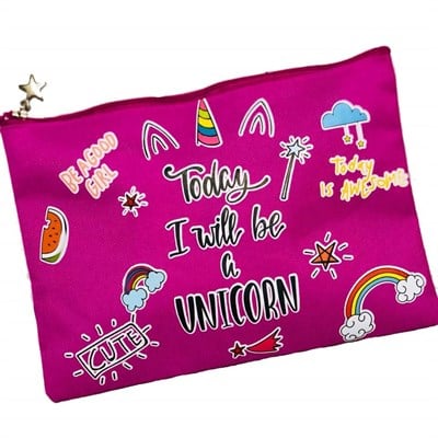 Today Unicorn Kumaş Çanta