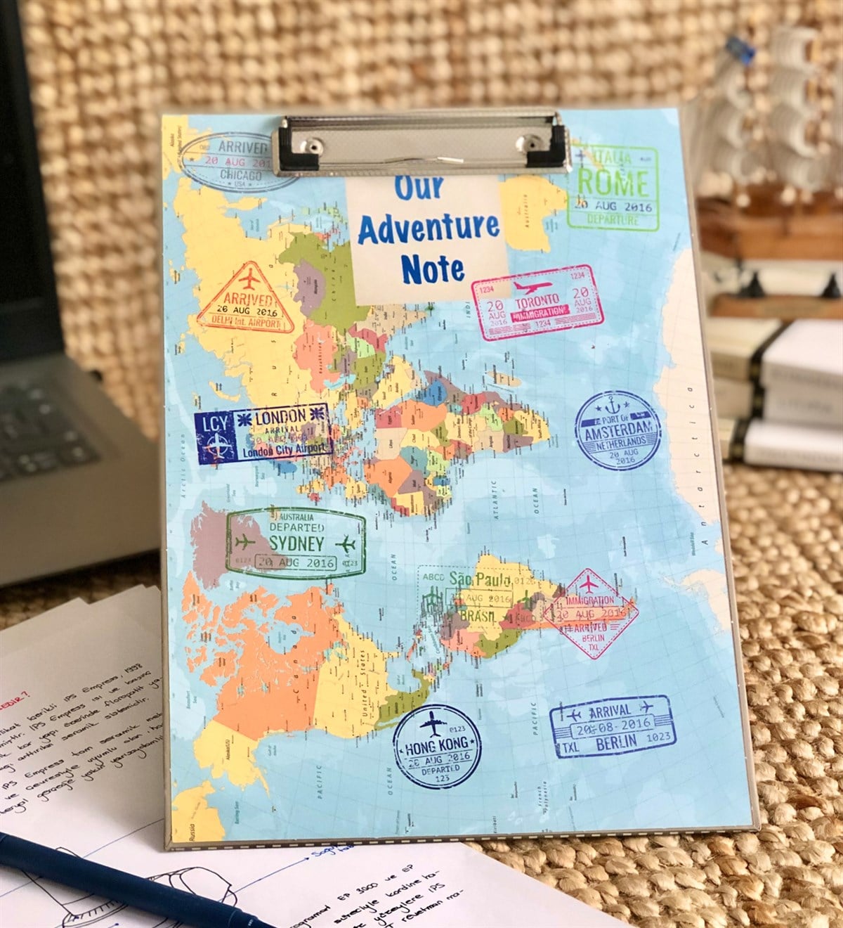 Travel Tasarımlı SekreterlikGiftmodaTravel-Sekreterlik