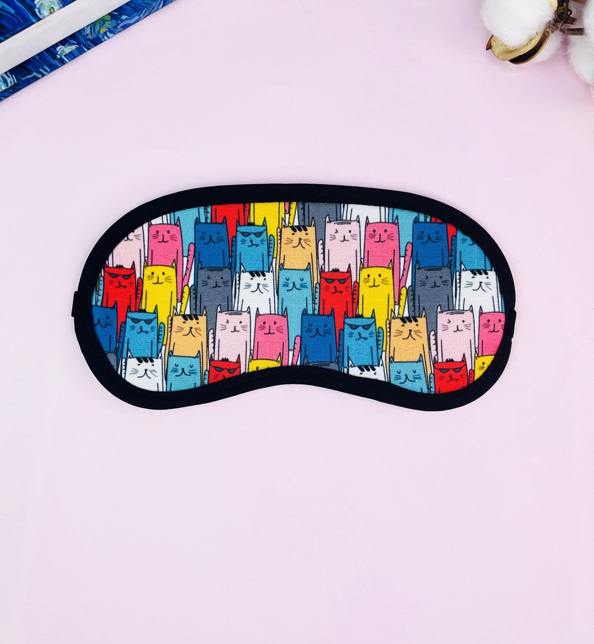 Kedi Tasarımlı Uyku Bandı	giftmodaGmband00006