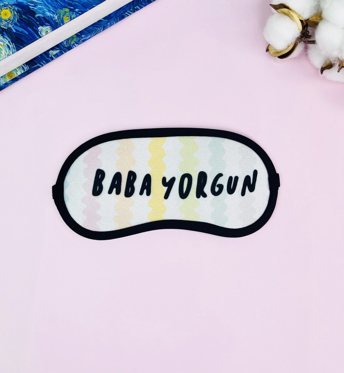 Baba Yorgun Tasarımlı Uyku BandıgiftmodaGmband00011