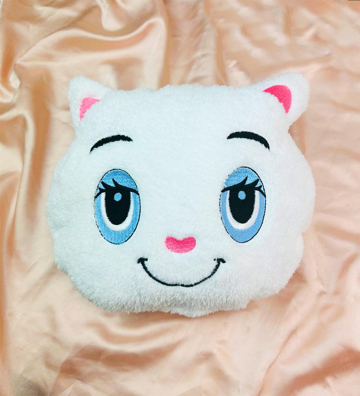 Sevimli Kedi Tasarımlı Peluş YastıkgiftmodaGmy100021