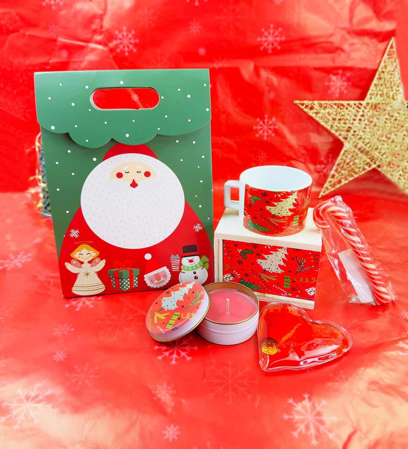 Yeni Yılın Sıcaklığını ve Neşesini Taşıyan Sıcacık Yılbaşı Hediye SetigiftmodaGmhs102051