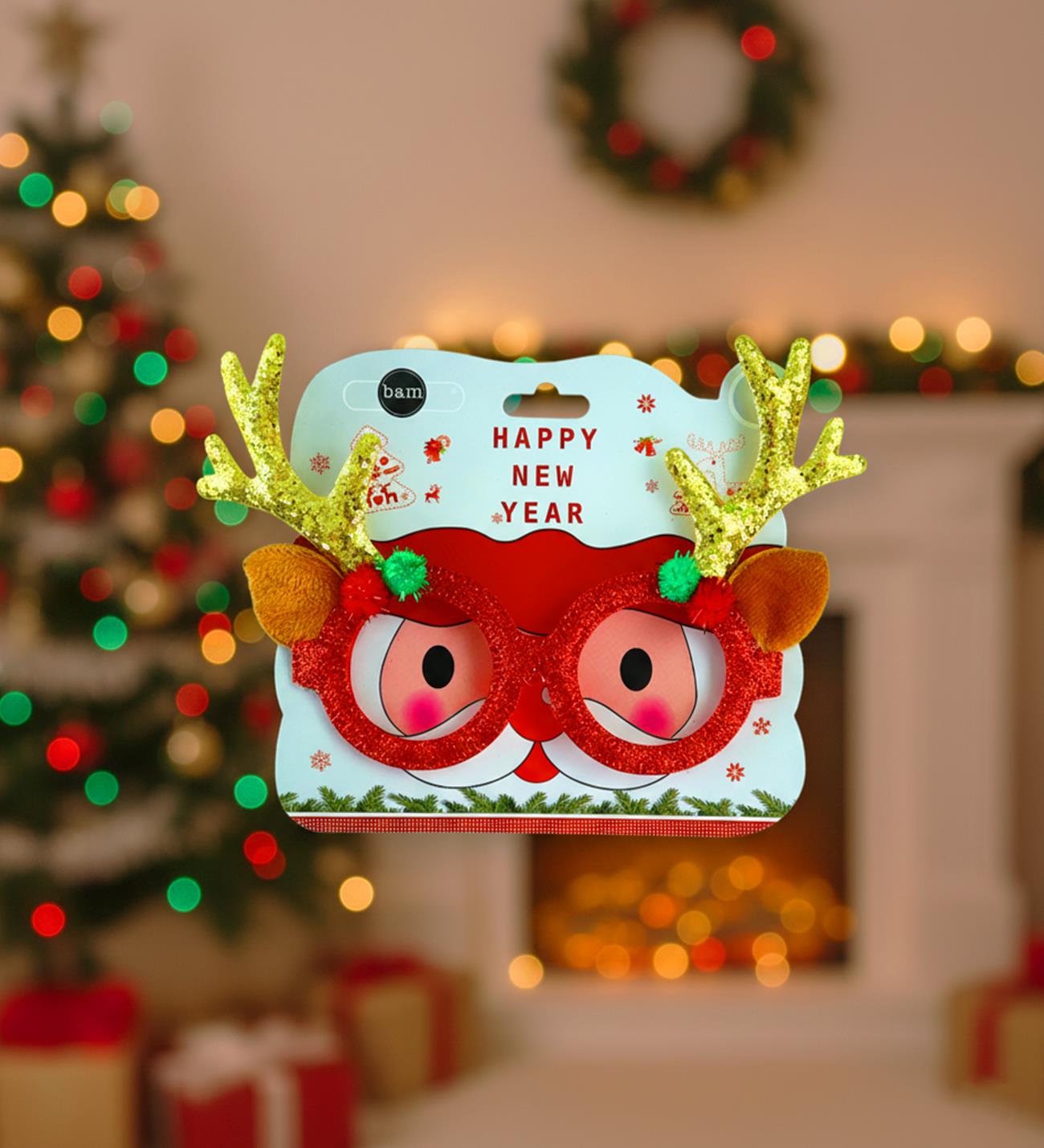 Yılbaşı Temalı Parti GözlüğügiftmodaBM-1738	