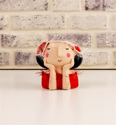 Yılbaşına Özel Tasarım Mini Masa Üstü Saksı