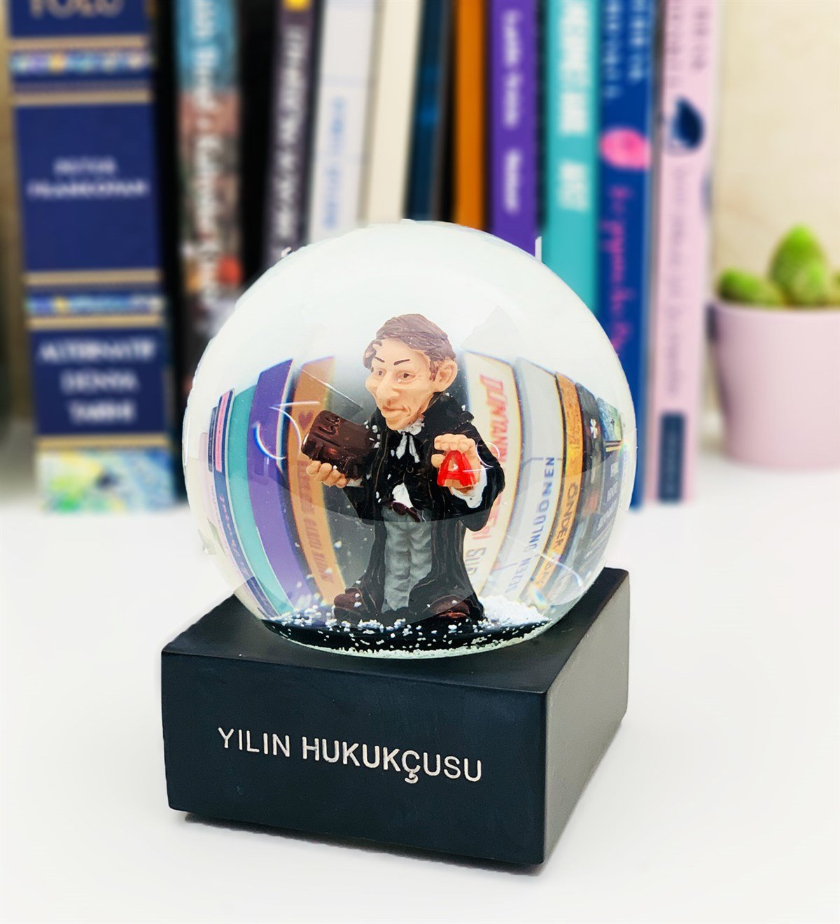 Yılın Hukukçusu Işıklı Kar KüresiGiftmodaWG-021