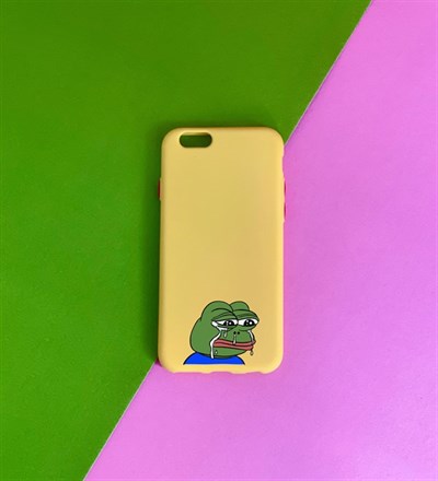Kurbağa Pepe Tasarımlı iPhone 6s KılıfgiftmodaGmklf100020