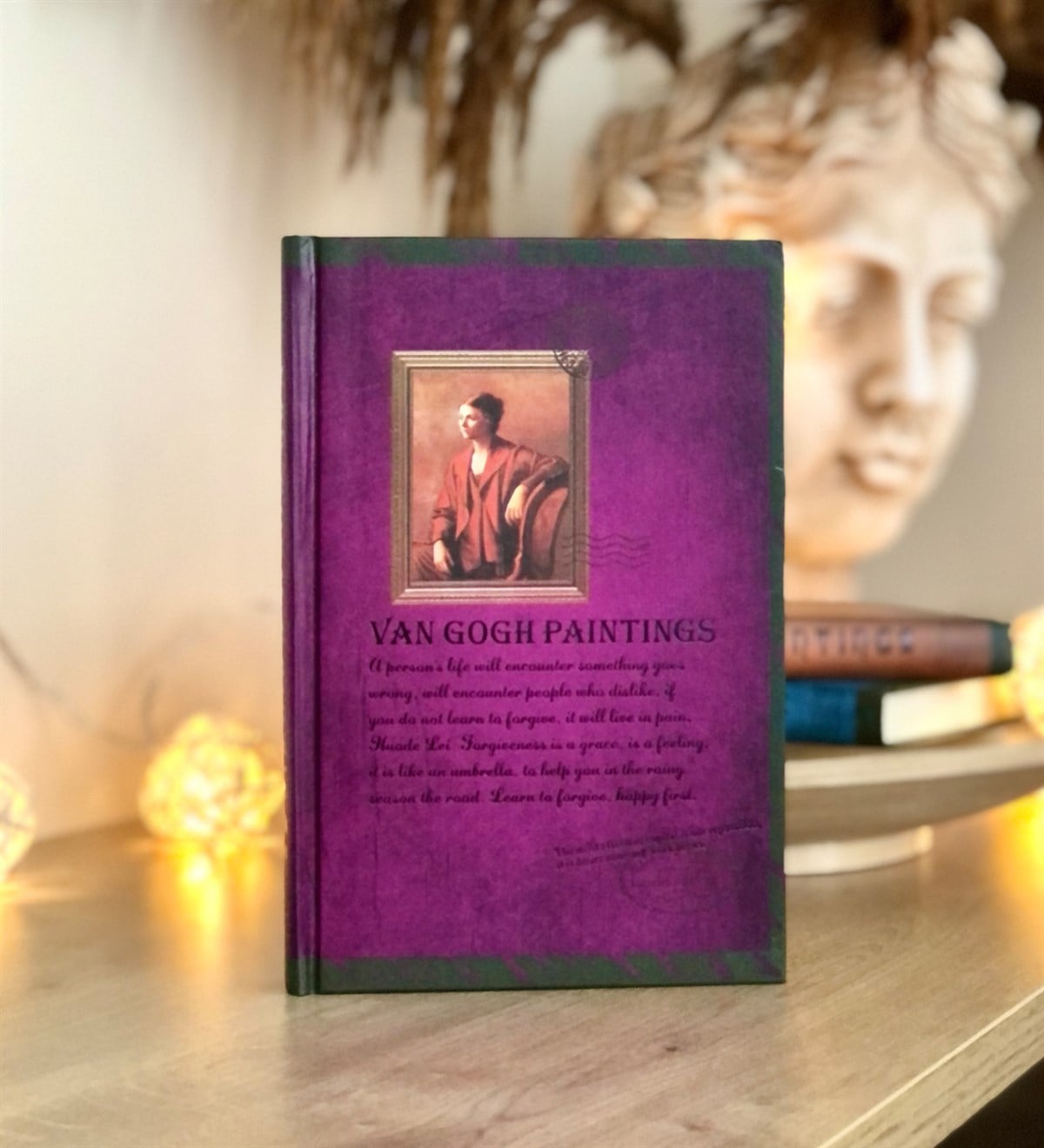  Van Gogh Tasarımlı Defter MorGiftmoda Van-gogh-Mor