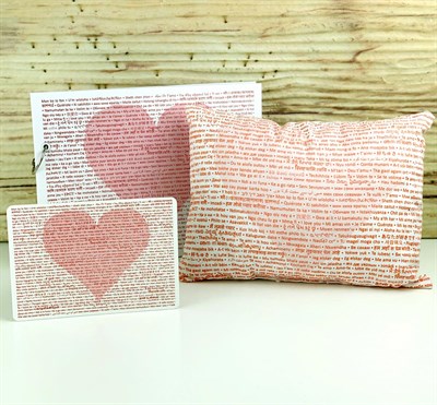 100 Dilde Seni Seviyorum Tasarım Seti