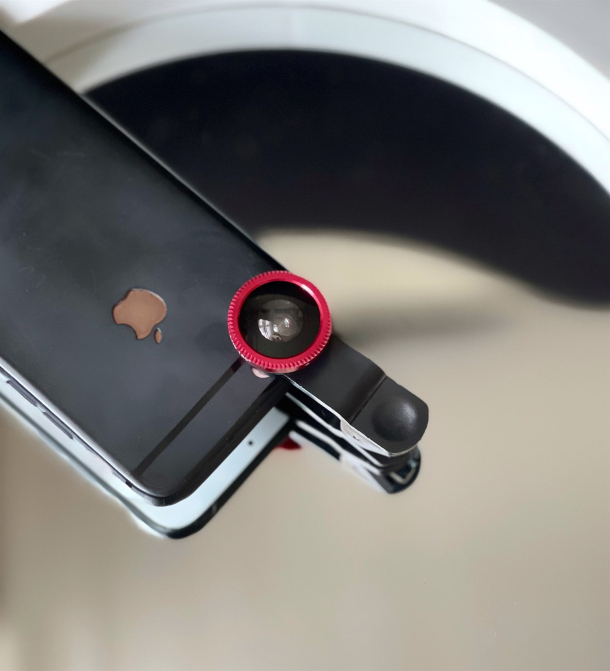 3'Ü 1 Arada Telefon Kamera Clip Lens KırmızıGiftmodaGm-4154-Kirmizi