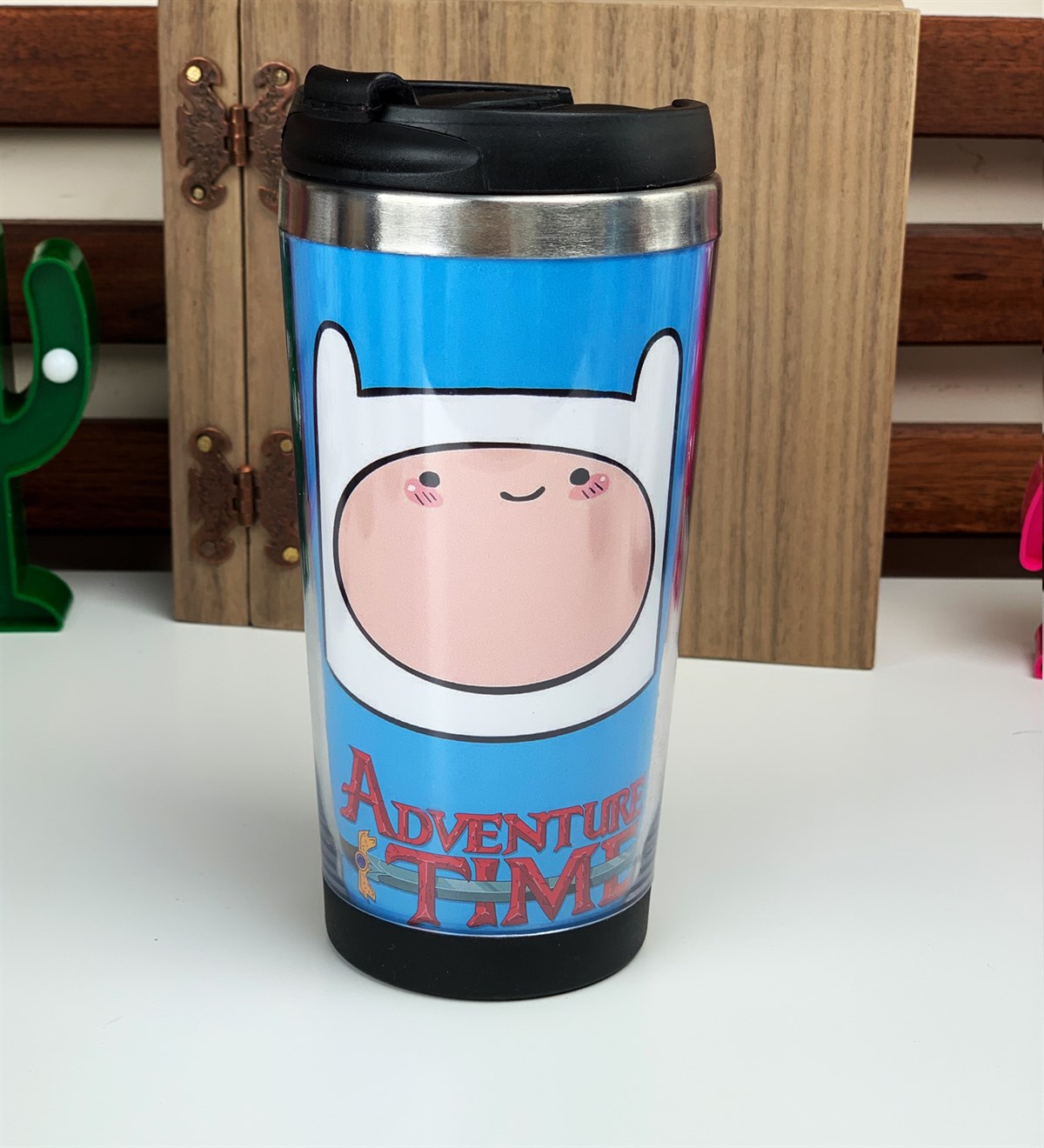 Adventure Time Finn Termos bardakGiftmodaFinn-Termos