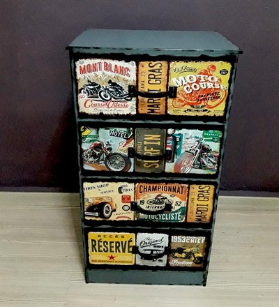 Ahşap El Yapımı Özel Şifonyer