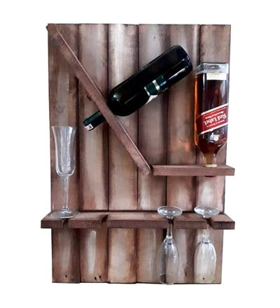Ahşap El Yapımı Şaraplık