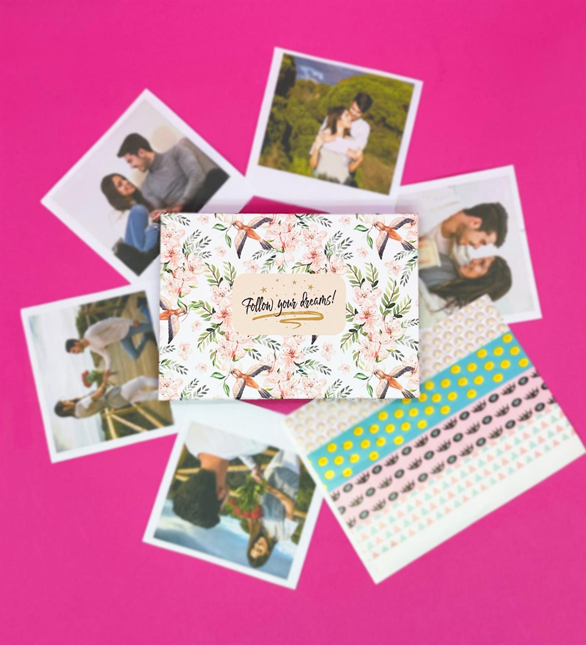 Kişiye Özel 6 FotoğraflıFollow Your Dreams Mini Albüm Mini AlbümgiftmodaGmd100661