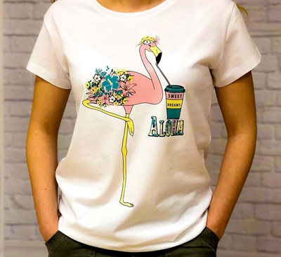 Aloha Flamingo T-shirt
