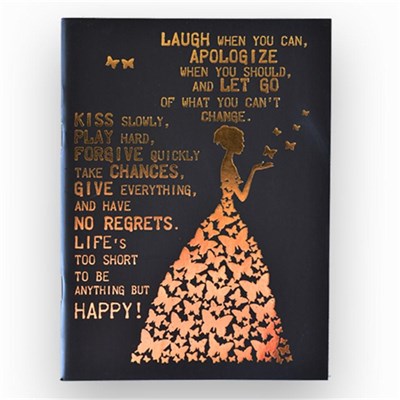 Altın Varaklı Defter Klasik Seri Prenses