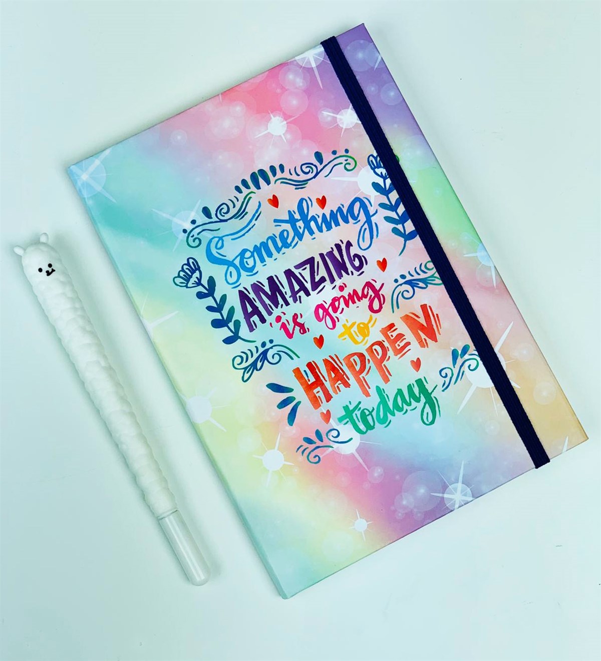 Amazing Day Tasarımlı Lastikli DefterGiftmodaAmazing-Day-Lastikli-Defter