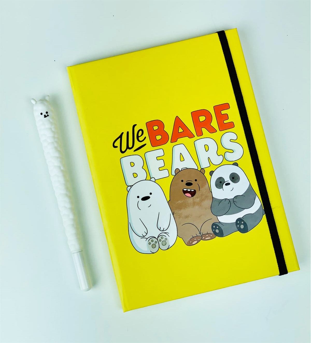 Bear Bears Tasarımlı Lastikli DefterGiftmodaBear-Bears-Lastikli-Defter