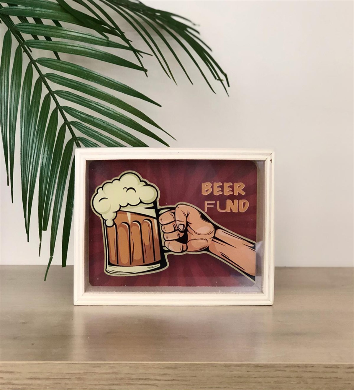 Beer Flnd Tasarımlı Ahşap KumbaraGiftmodaBeer-Flnd-Kumbara